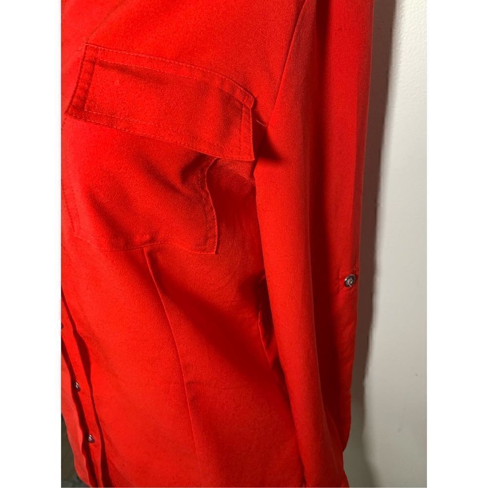 Calvin Klein red shirt size s/p - Picture 2 of 6